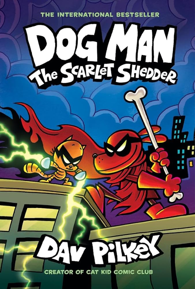 Dog Man: The Scarlet Shedder: A Graphic Novel (Dog Man #12): From the Creator of Captain Underpants - Whatsedz - Book