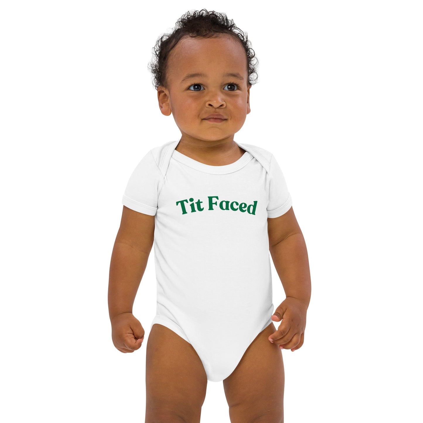 Organic cotton baby onesie - White / 3-6m - Onesies