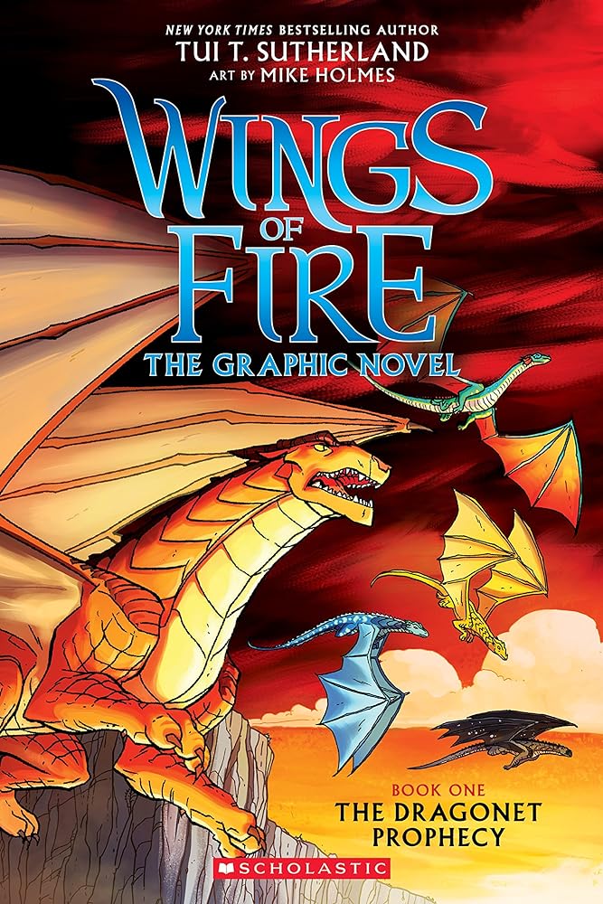 Wings of Fire: The Dragonet Prophecy: A Graphic Novel (Wings of Fire Graphic Novel #1) (1) (Wings of Fire Graphix) - Whatsedz - Book