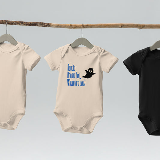 Boobie Boobie Boo, where are you? organic-cotton-baby-bodysuit-organic-beige-front