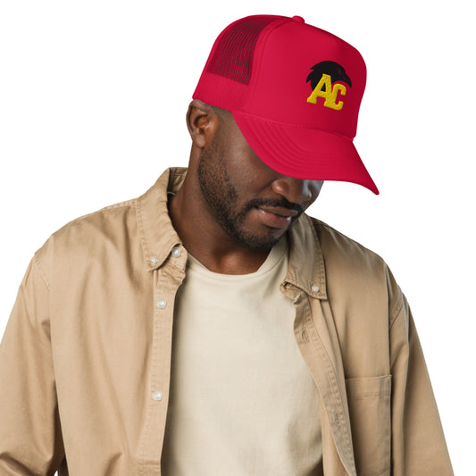 Red AC Trucker Hat