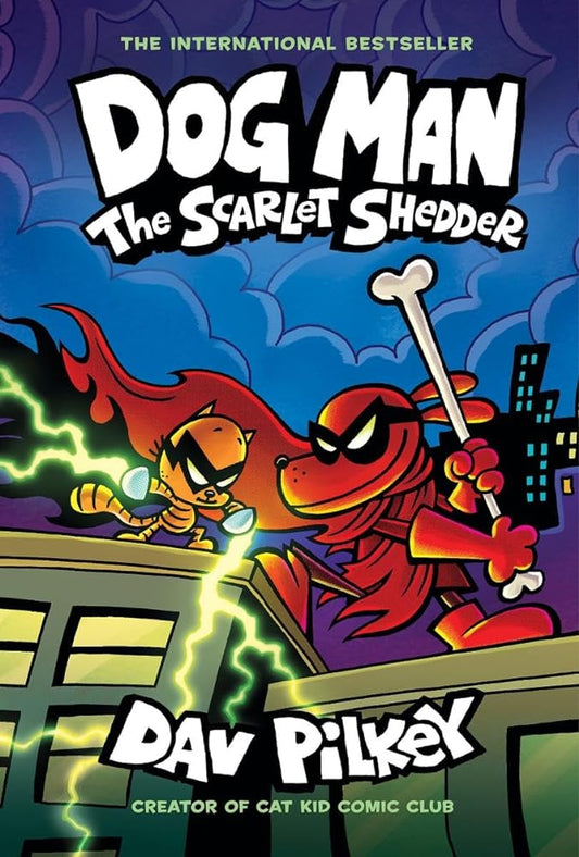 Dog Man: The Scarlet Shedder: A Graphic Novel (Dog Man #12): From the Creator of Captain Underpants - Whatsedz - Book