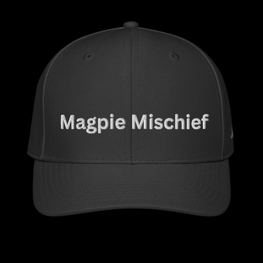 Collingwood Adidas performance cap: Magpie Mischief - Whatsedz - Sports Hat