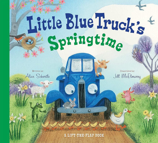 Little Blue Truck's Springtime: An Easter And Springtime Book For Kids - Whatsedz - Book