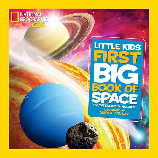National Geographic Little Kids First Big Book of Space (National Geographic Little Kids First Big Books) - Whatsedz - Book