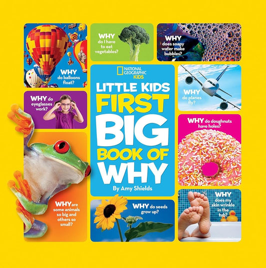 National Geographic Little Kids First Big Book of Why (National Geographic Little Kids First Big Books) - Whatsedz - Book