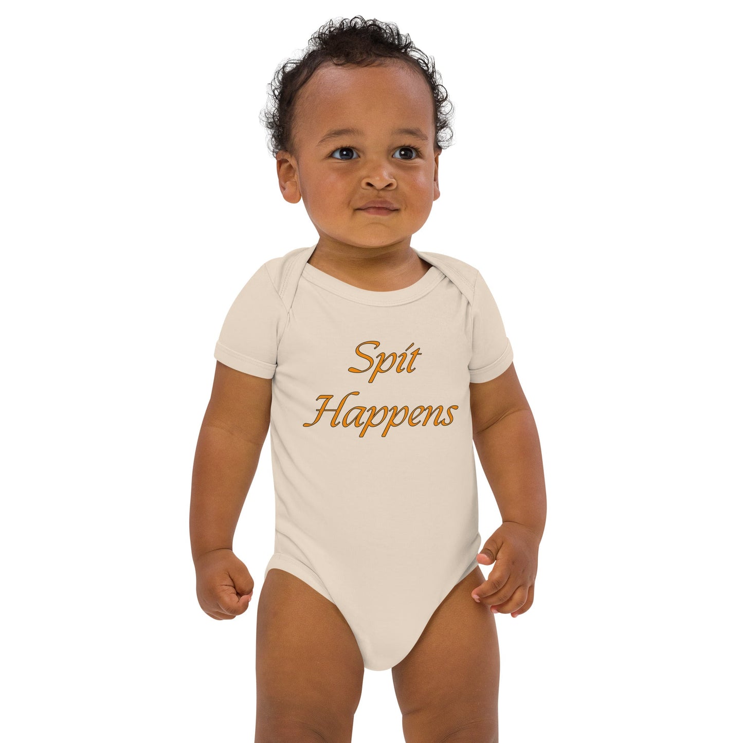 Organic cotton baby onesie - Organic Natural / 3-6m - Onesies