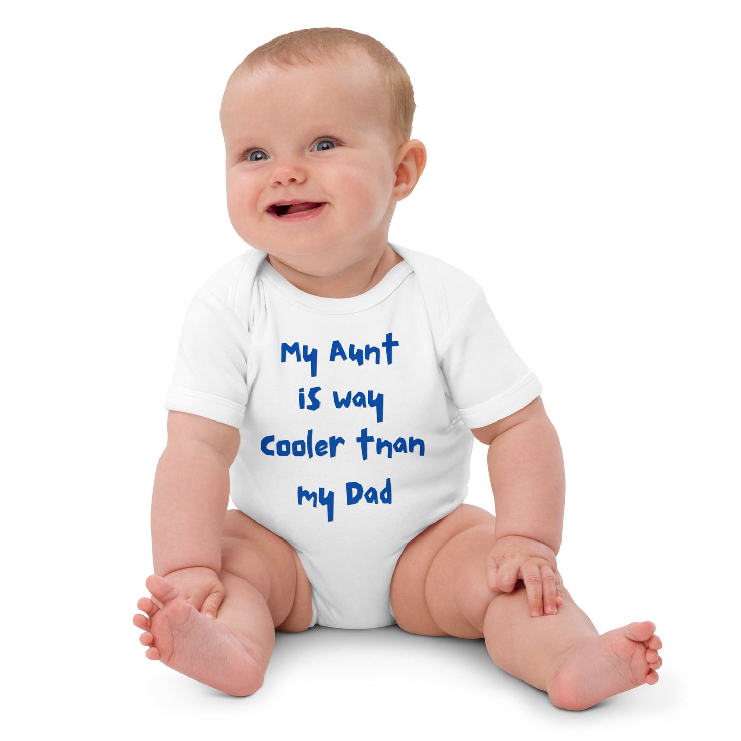 Organic cotton baby onesie - White / 3-6m - Onesies