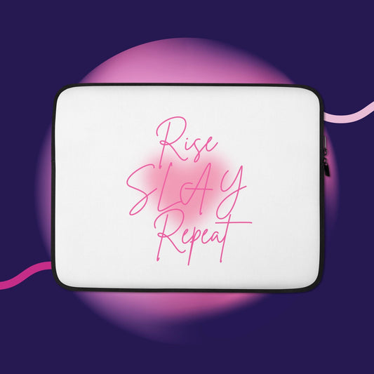 Rise - slay - repeat Laptop Sleeve - Whatsedz - Laptop/Ipad Case