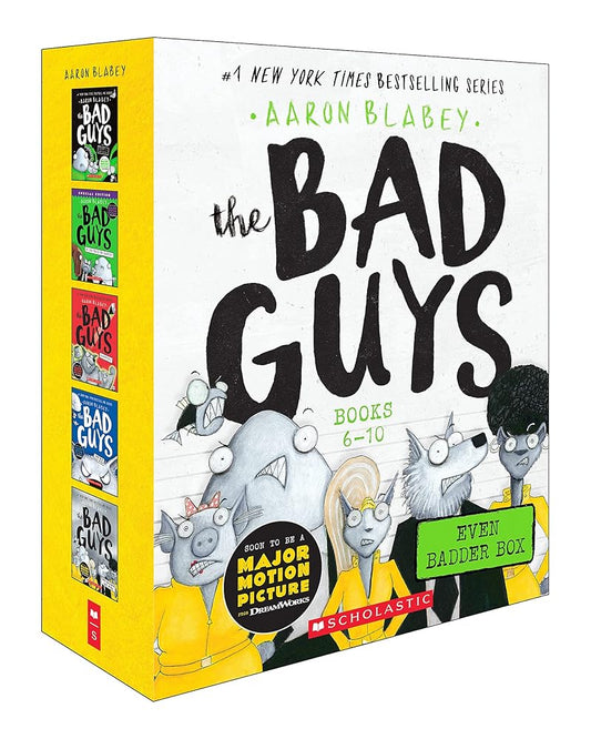 The Bad Guys Even Badder Box Set (The Bad Guys #6 - 10) - Whatsedz - Book