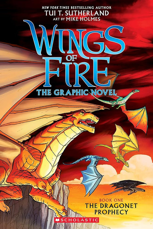 Wings of Fire: The Dragonet Prophecy: A Graphic Novel (Wings of Fire Graphic Novel #1) (1) (Wings of Fire Graphix) - Whatsedz - Book